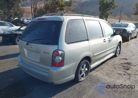 2005 Mazda Mpv Lx из США, поврежденный, VIN JM3LW28A050544405